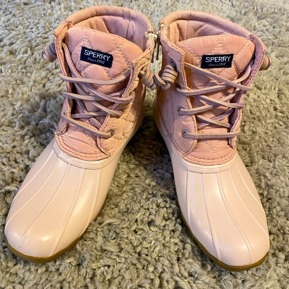 Girls Saltwater Sperry Boot